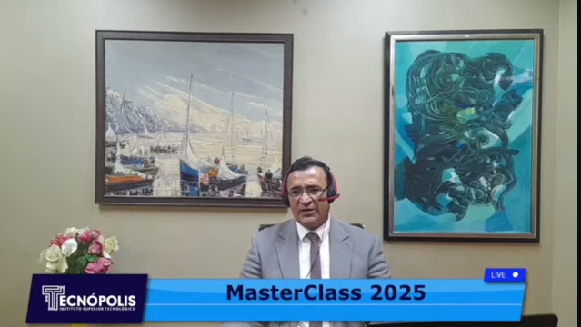 Finalizó la MasterClass organizada por el  Instituto Superior Tecnológico Tecnópolis